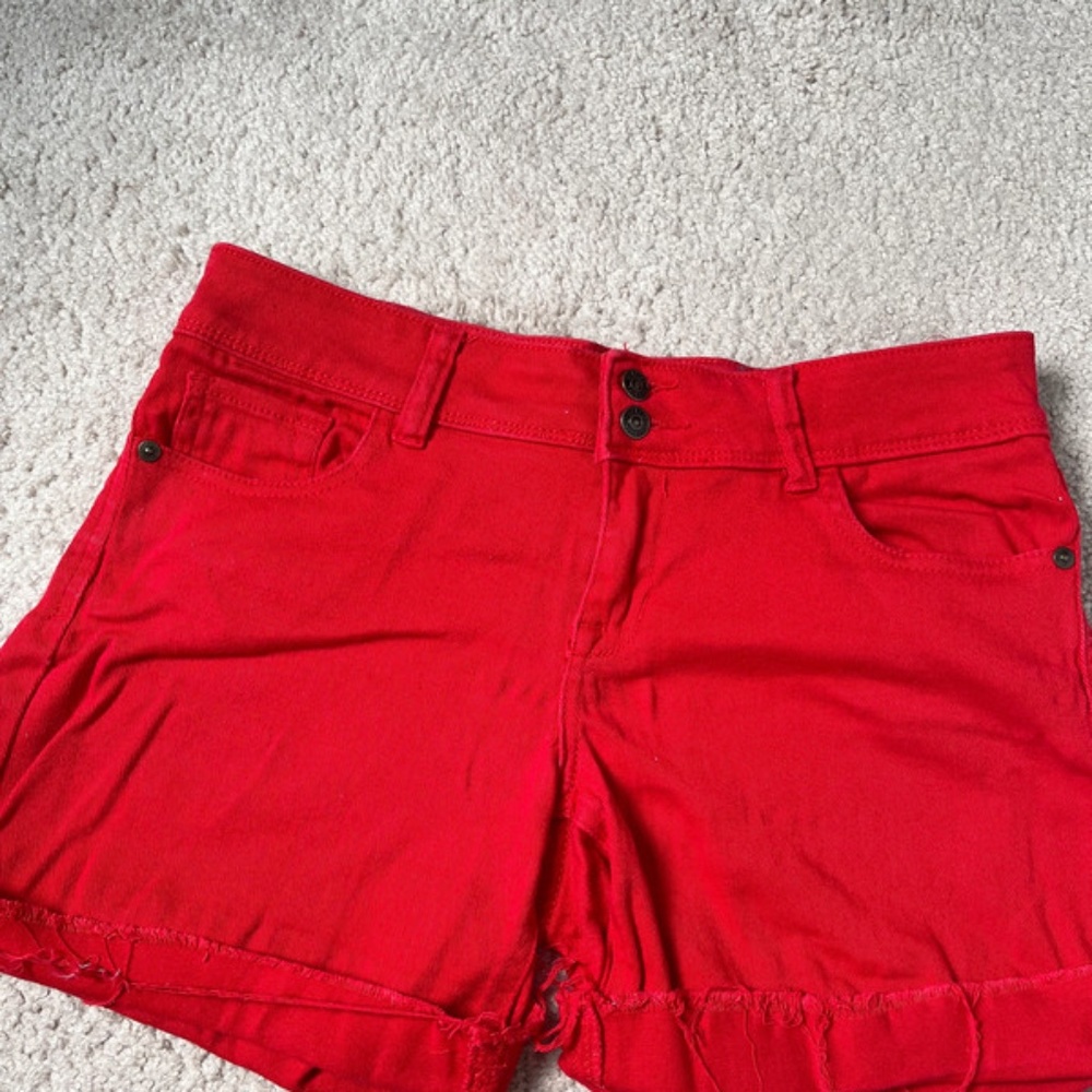 Delia’s Red Shorts